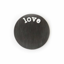 Love Plate - Black Love Plate - Black