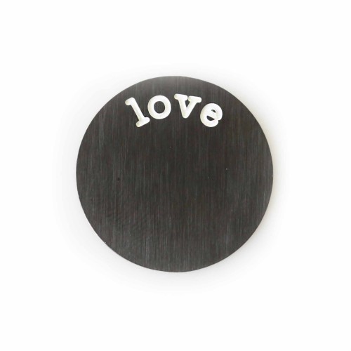 Love Plate - Black