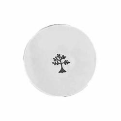 Tree Stamped Plate