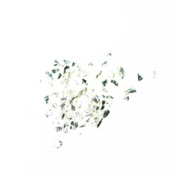Glitter Chips - Silver Tone