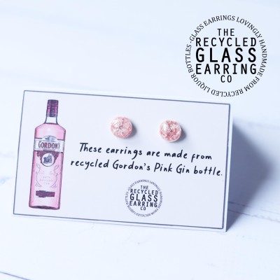  Gordon's Pink Gin Earrings