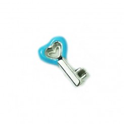 Blue Heart Key