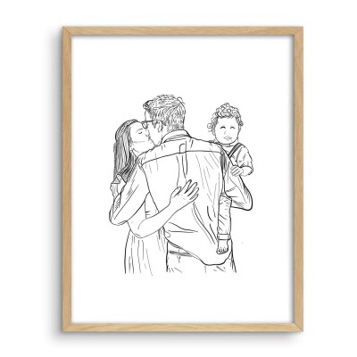 Line Drawing From Photograph