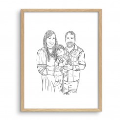 Line Drawing From Photograph