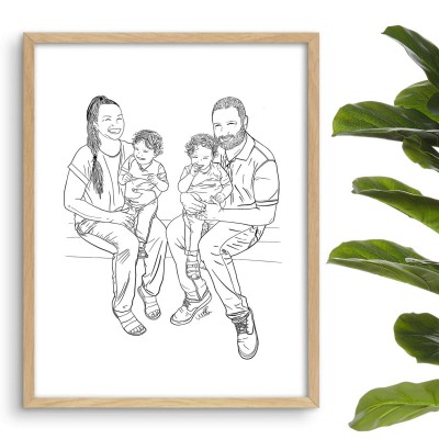 Line Drawing From Photograph